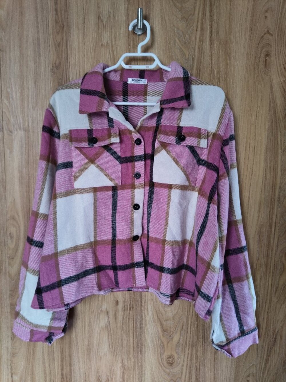 Women's Spring/Fall Plaid Jacket